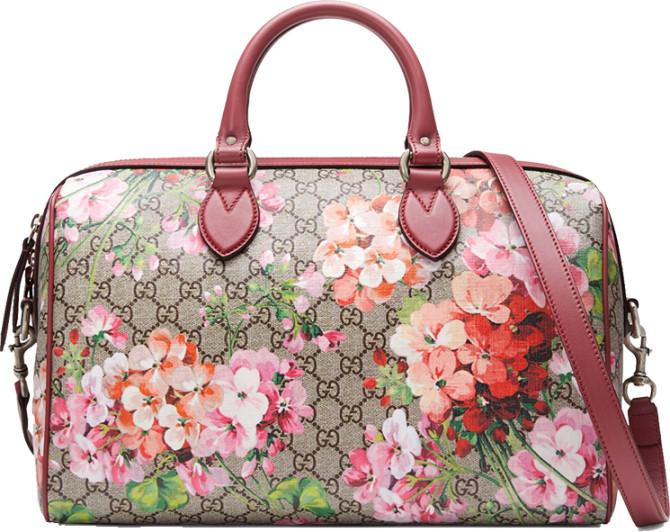 Gucci-Blooms-GG-Supreme-Top-Handle-Bag-2